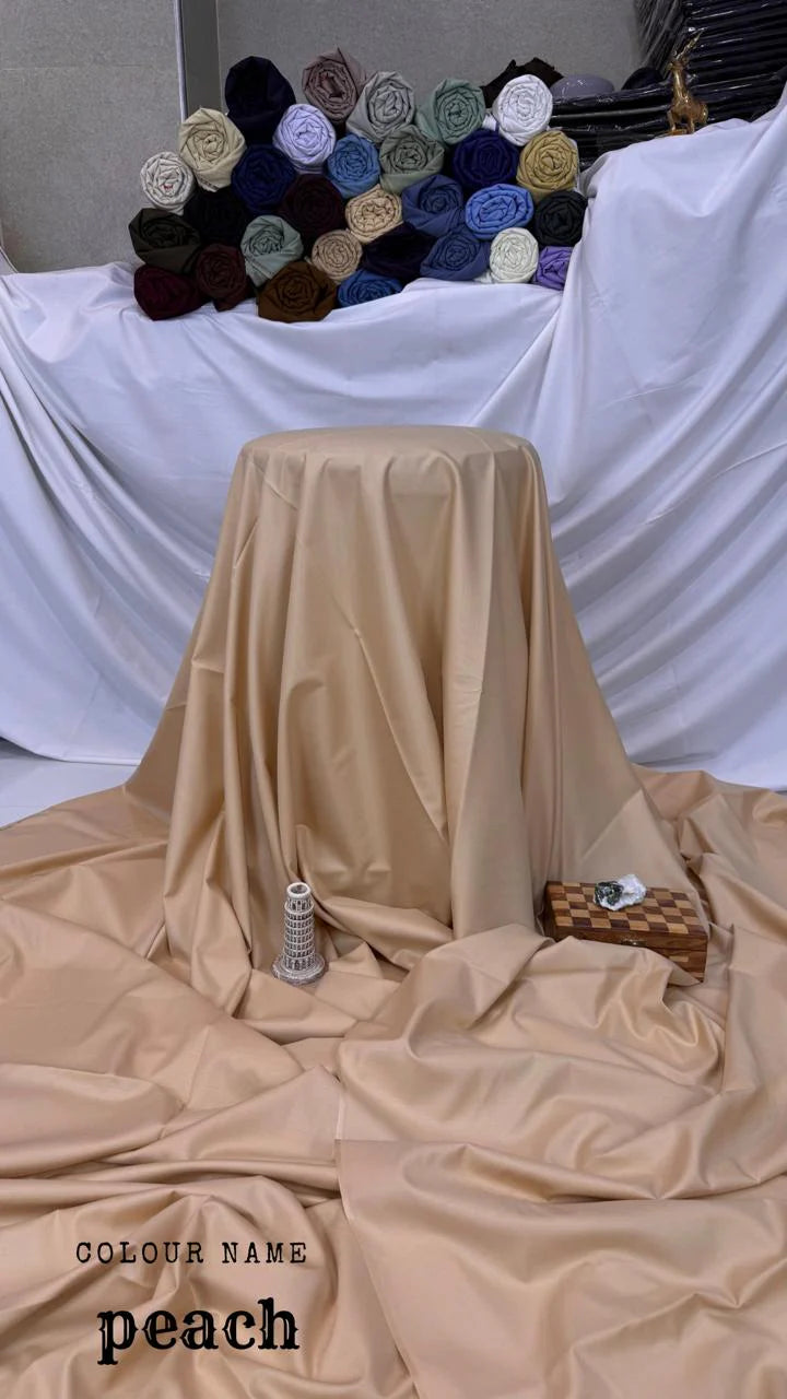 Men’s unstitched Plain Suit