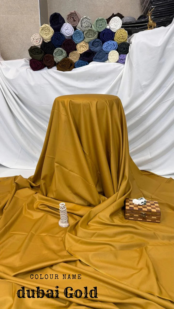 Men’s unstitched Plain Suit