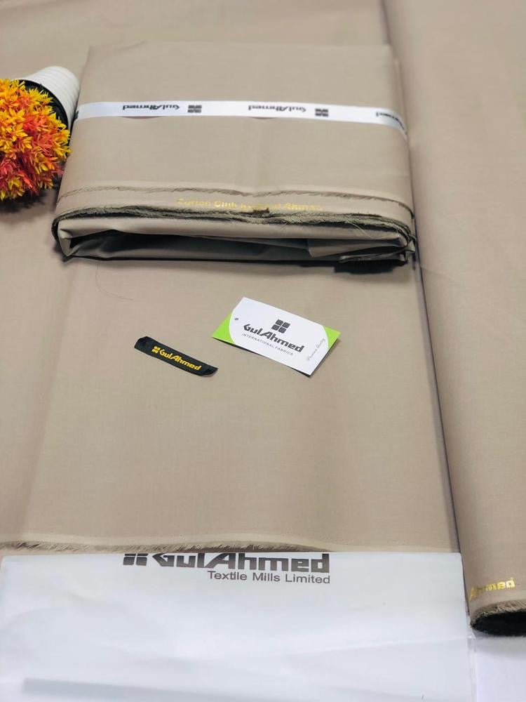 Men’s unstitched Paper cotton Plain Suit