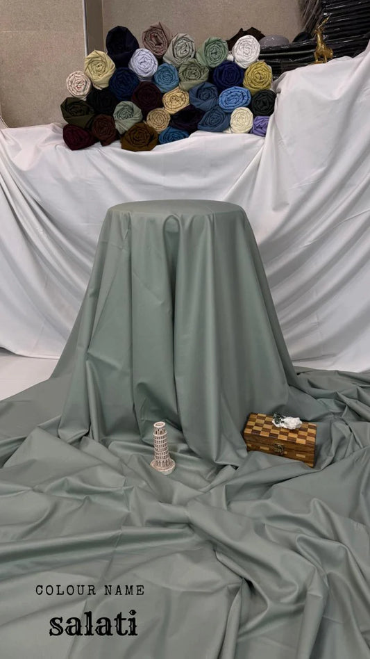 Men’s unstitched Plain Suit