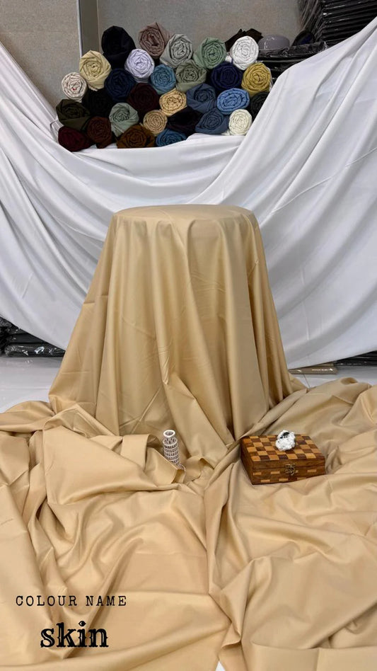 Men’s unstitched Plain Suit