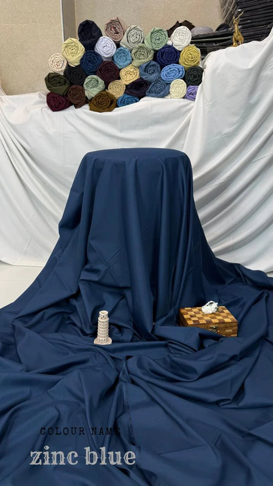 Men’s unstitched Plain Suit